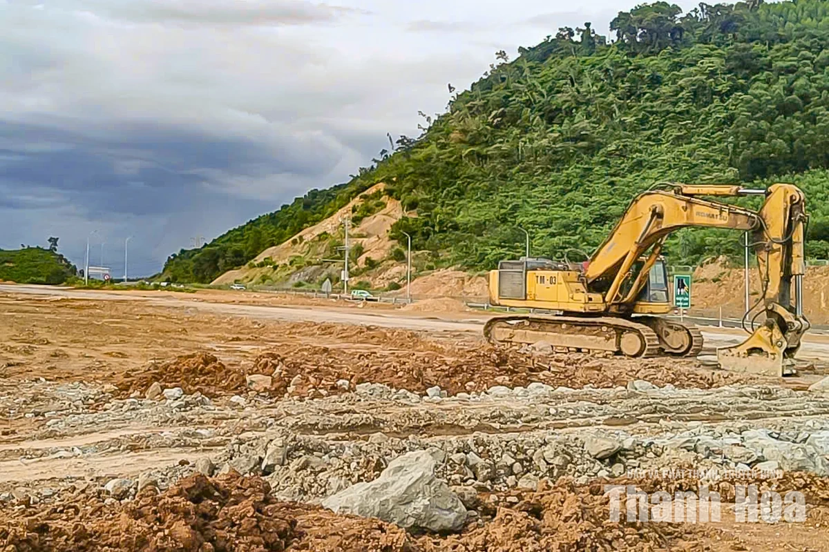 Khẩn trương xây dựng trạm dừng nghỉ Trúc Lâm trên cao tốc Bắc - Nam qua Thanh Hóa
