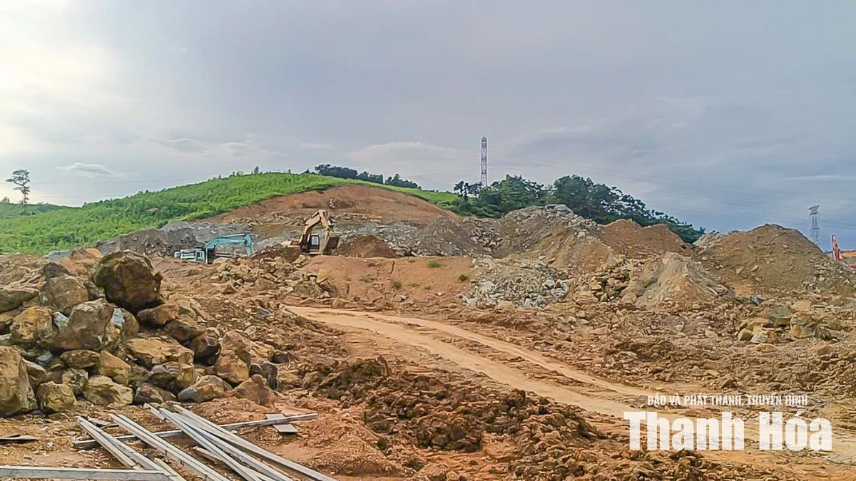 Khẩn trương xây dựng trạm dừng nghỉ Trúc Lâm trên cao tốc Bắc - Nam qua Thanh Hóa