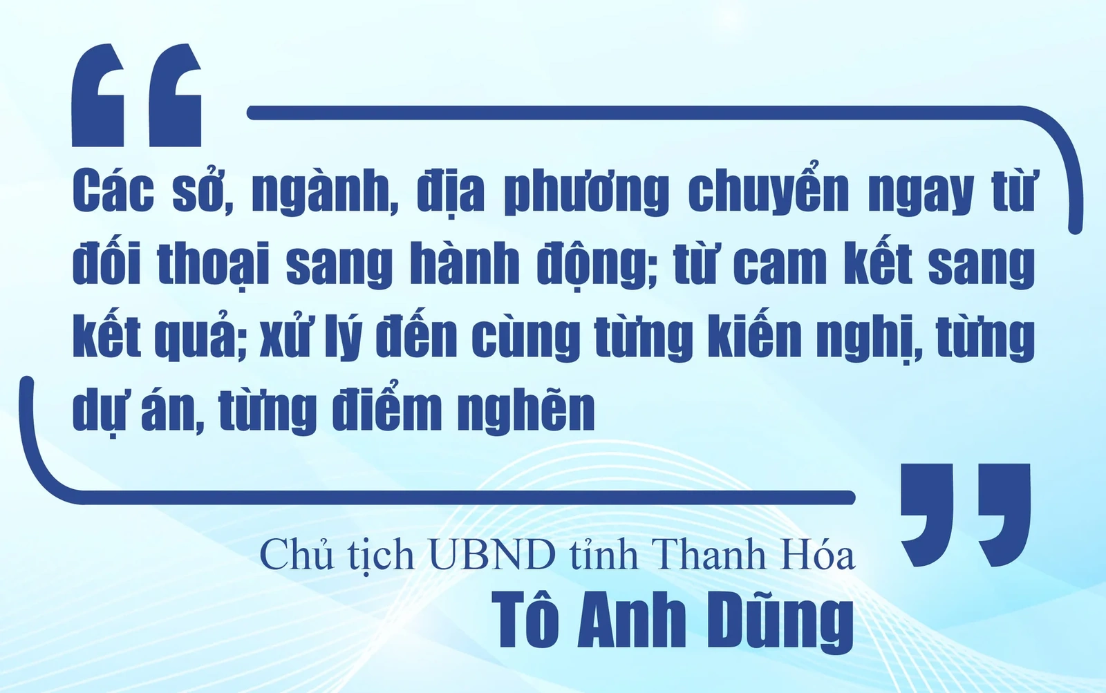Phát biểu bế mạc của Chủ tịch UBND tỉnh tại Hội nghị đối thoại với doanh nghiệp năm 2026