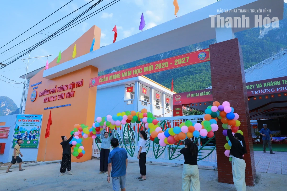 Trường Phổ thông nội trú TH&amp;THCS Sơn Thủy đã sẵn sàng cho ngày khai giảng năm học mới