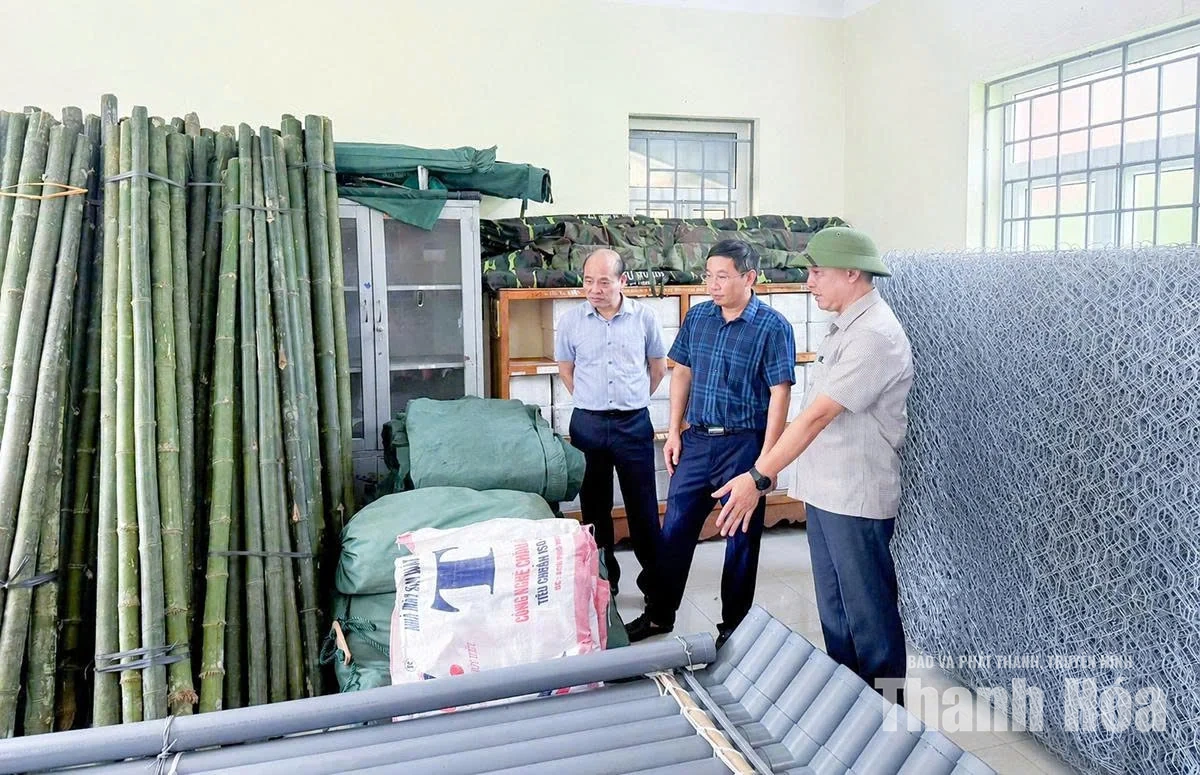 Ngọc Lặc chủ động phòng, chống thiên tai