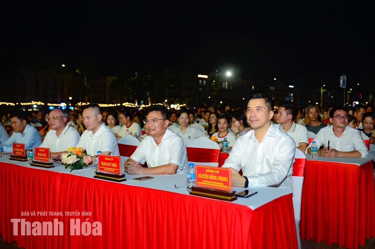 Ấn tượng Chương trình nghệ thuật “Thanh Hóa hòa nhịp cùng non sông”