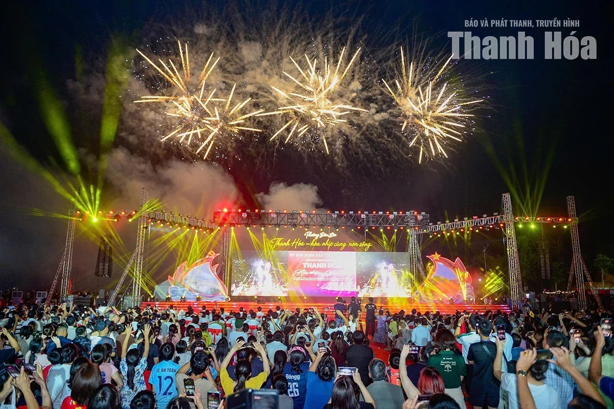 Ấn tượng Chương trình nghệ thuật “Thanh Hóa hòa nhịp cùng non sông”