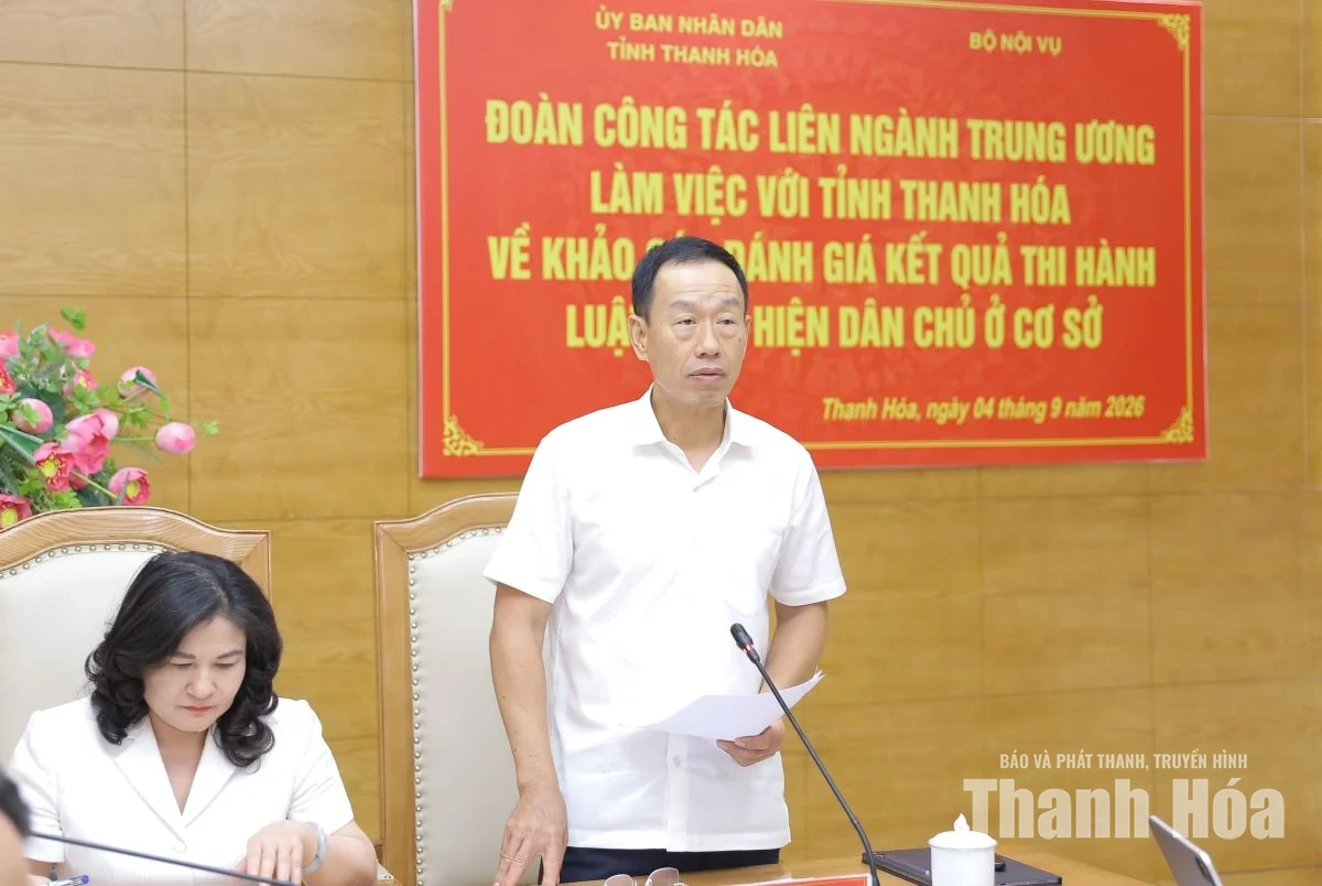 Dân chủ ở Thanh Hóa không dừng lại ở khẩu hiệu, mà biến thành nguồn lực phát triển