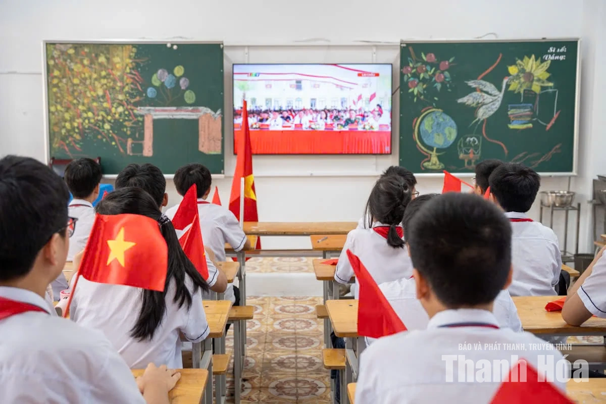 Tiếng trống khai trường bắt đầu năm học mới