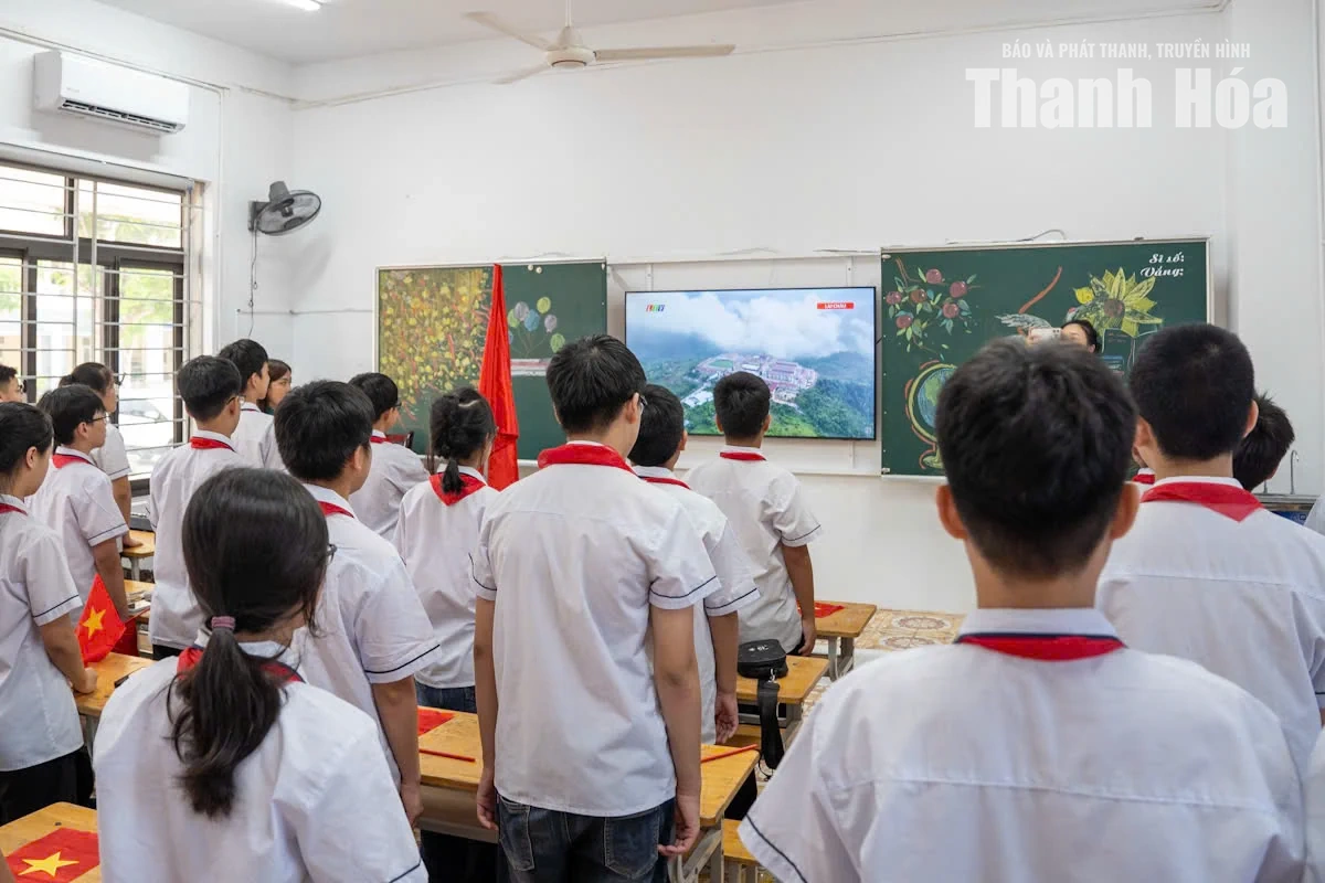 Tiếng trống khai trường bắt đầu năm học mới