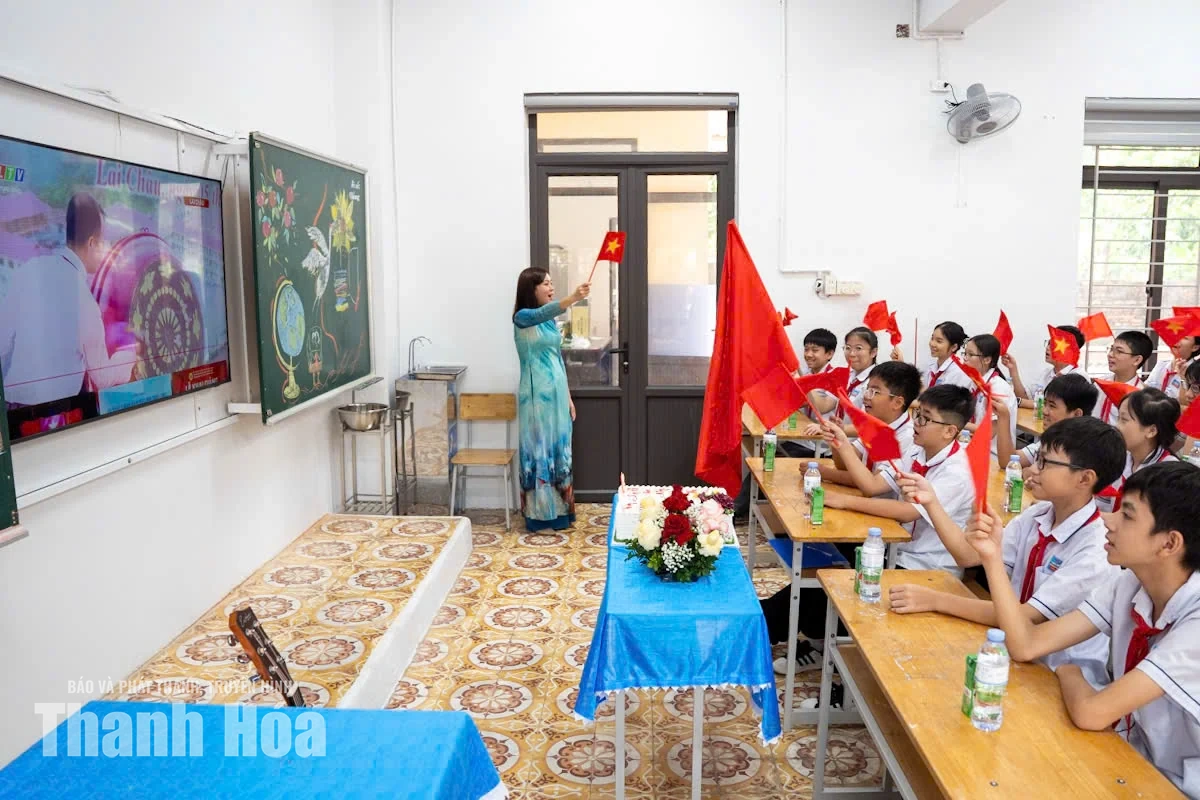 Tiếng trống khai trường bắt đầu năm học mới