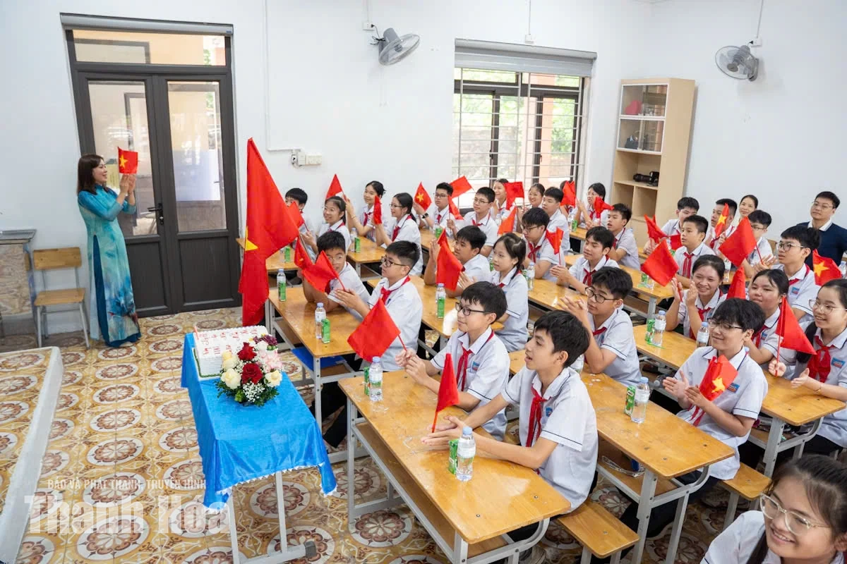 Tiếng trống khai trường bắt đầu năm học mới