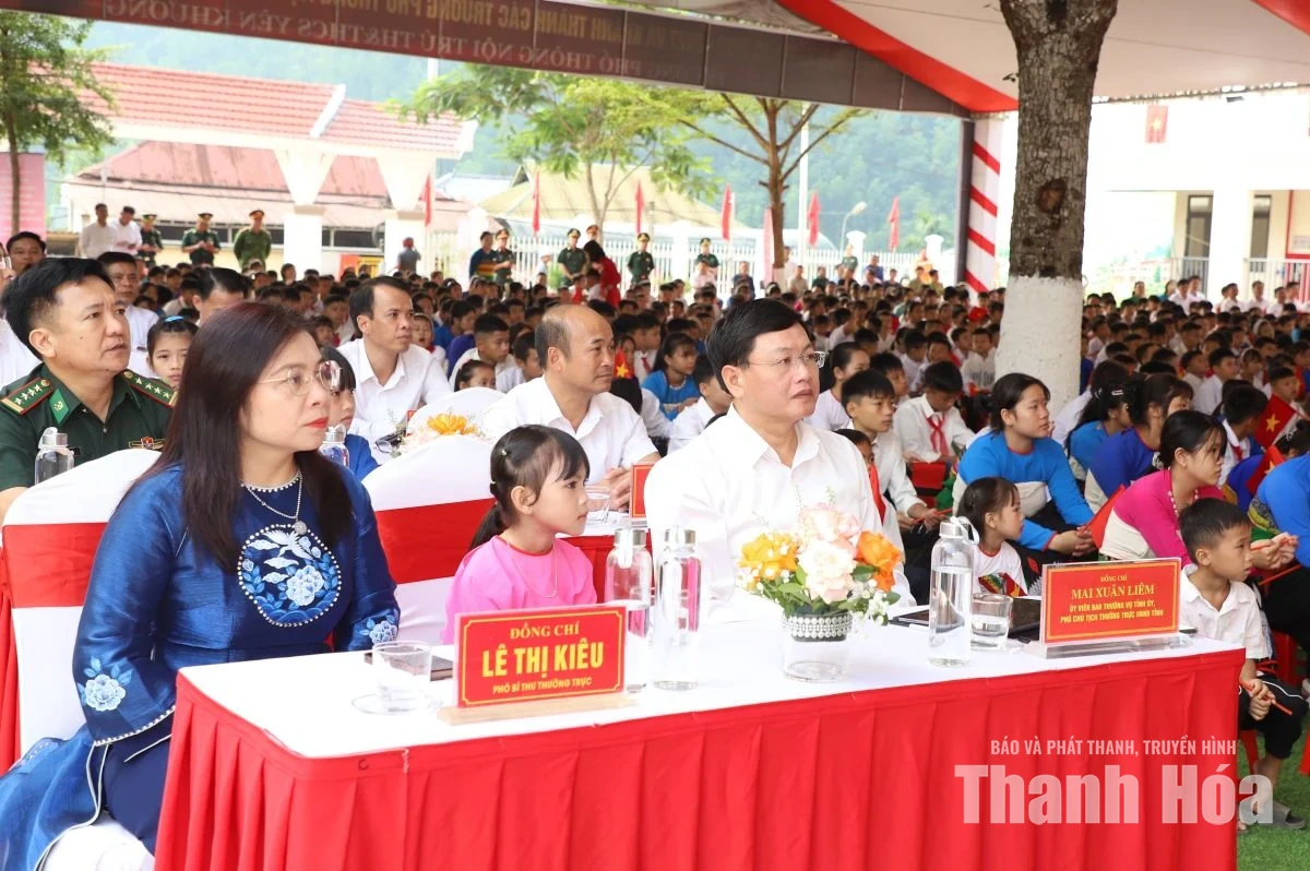 Khai giảng năm học 2026-2027 và khánh thành Trường Phổ thông Nội trú TH và THCS Yên Khương