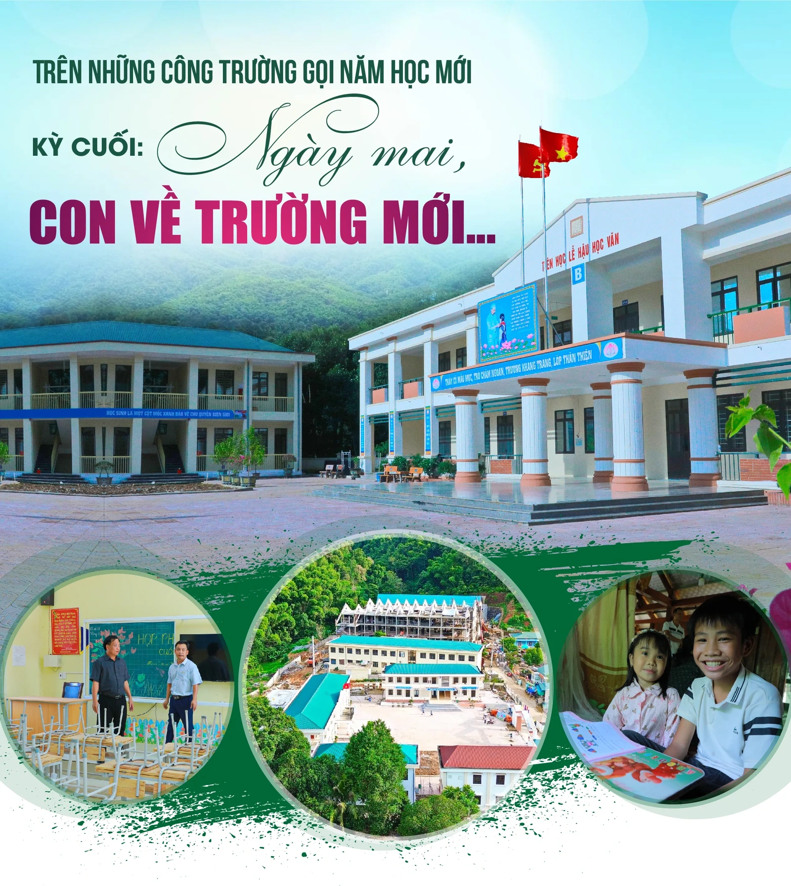 [E-Magazine] Trên những công trường gọi năm học mới - Kỳ cuối: Ngày mai, con về trường mới...