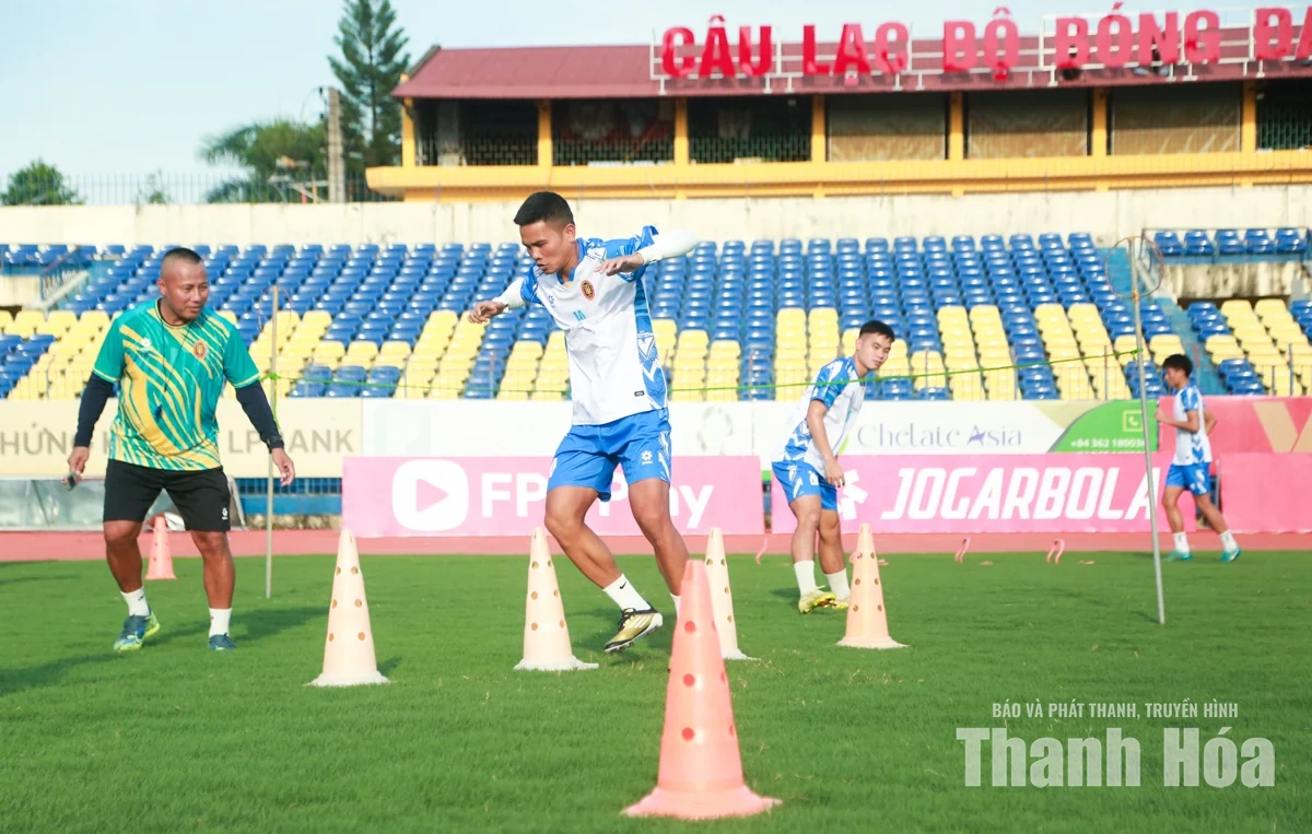Câu lạc bộ Thanh Hóa tập luyện xuyên lễ, sẵn sàng cho mùa giải mới