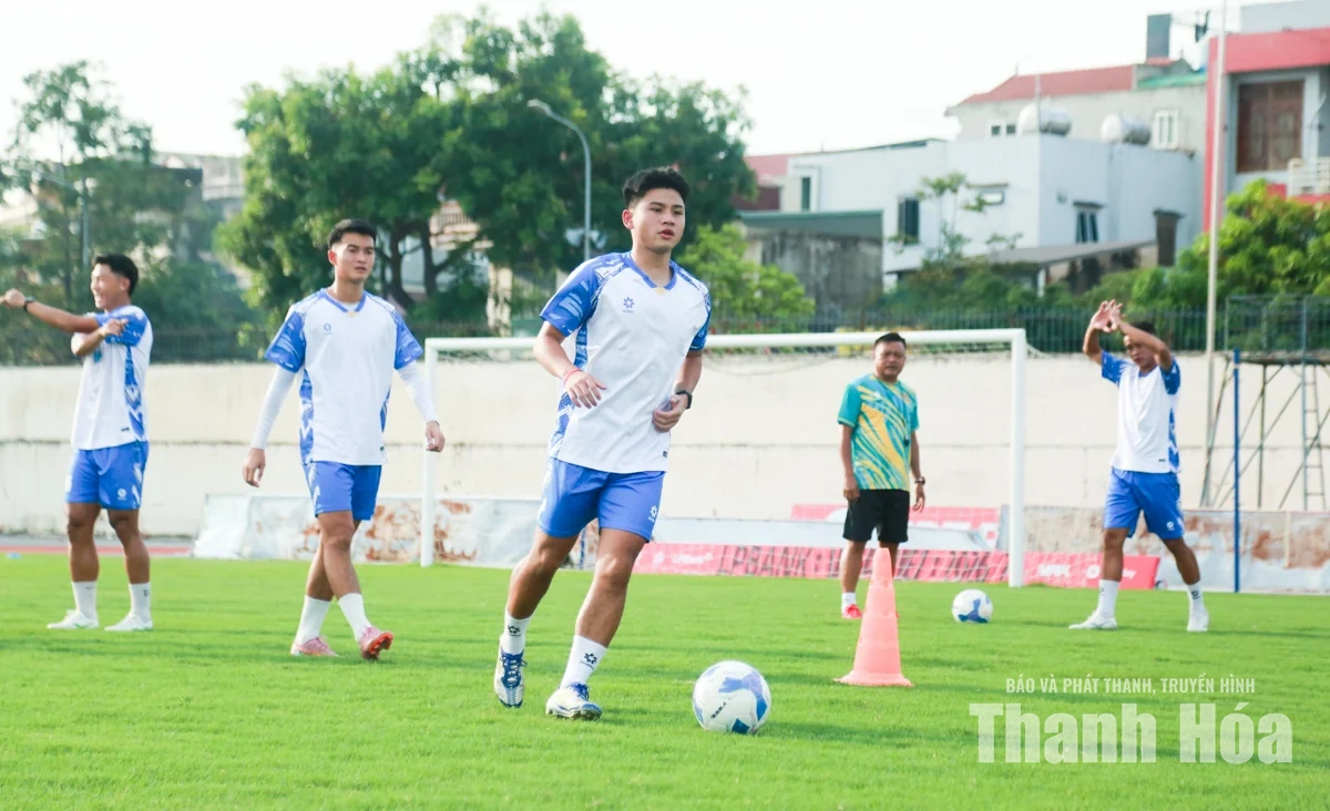 Câu lạc bộ Thanh Hóa tập luyện xuyên lễ, sẵn sàng cho mùa giải mới