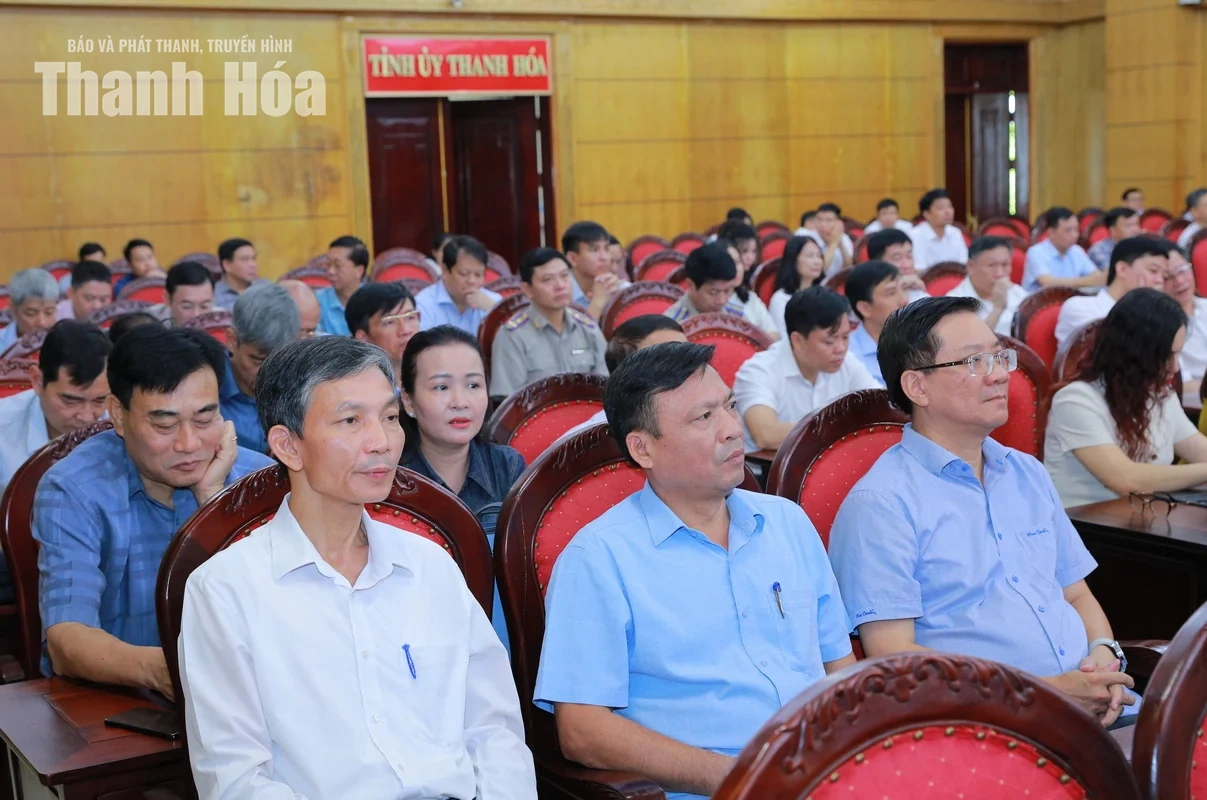 Hơn 66 nghìn cán bộ, đảng viên tỉnh Thanh Hóa nghiên cứu, học tập các nghị quyết, chỉ thị của Bộ Chính trị