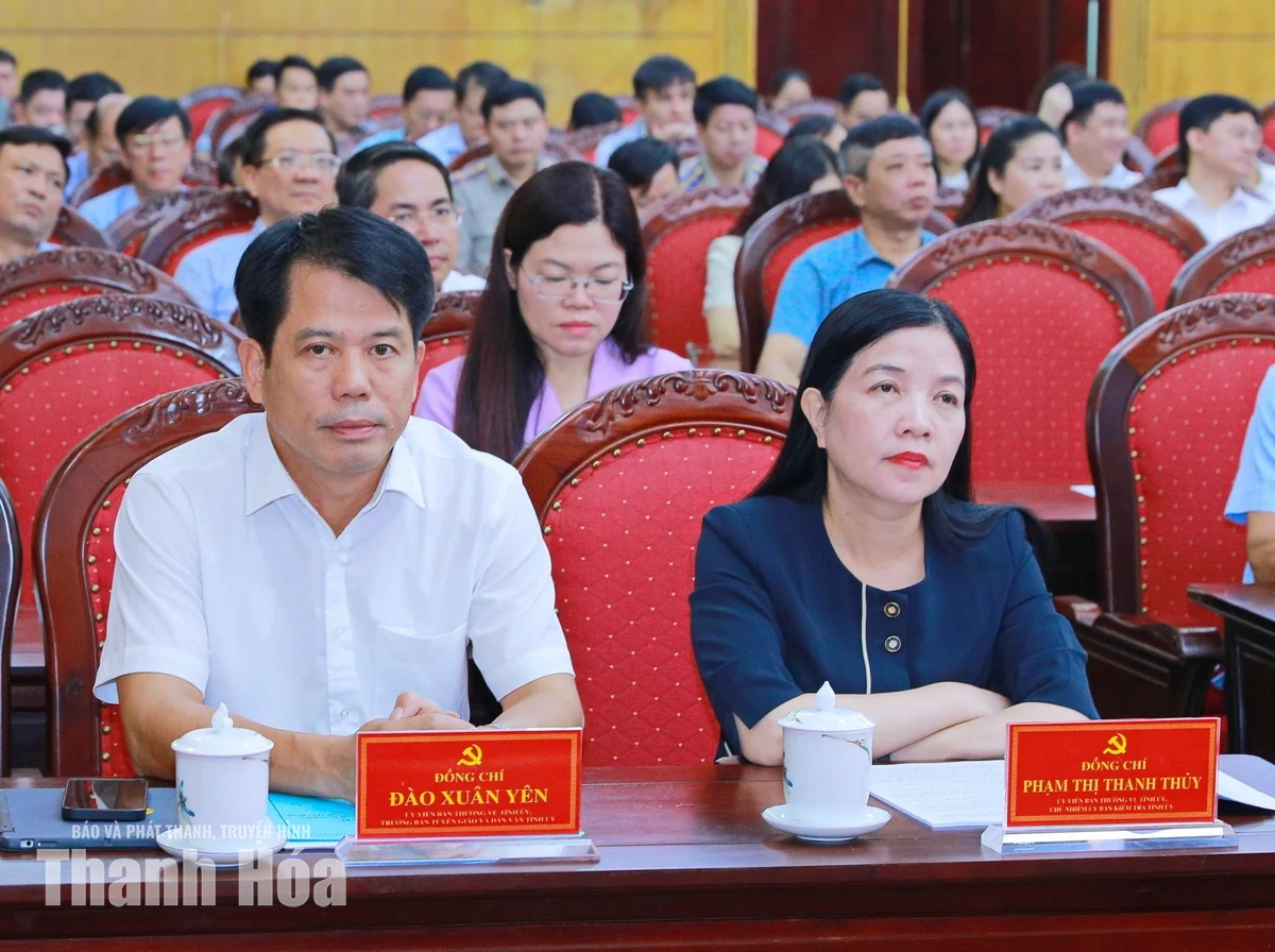Hơn 66 nghìn cán bộ, đảng viên tỉnh Thanh Hóa nghiên cứu, học tập các nghị quyết, chỉ thị của Bộ Chính trị