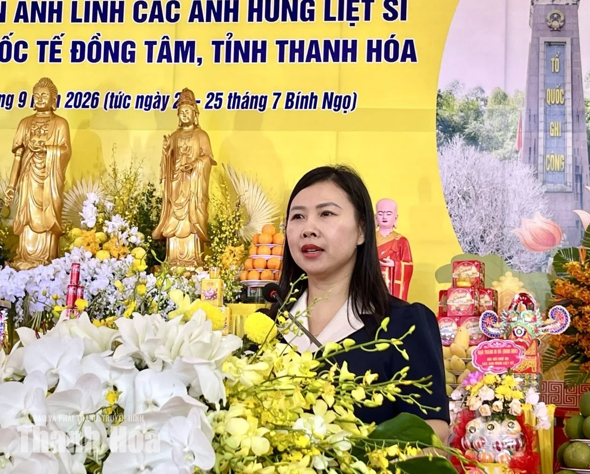 Lễ cầu siêu, tri ân các Anh hùng liệt sĩ tại Nghĩa trang Liệt sĩ quốc tế Đồng Tâm