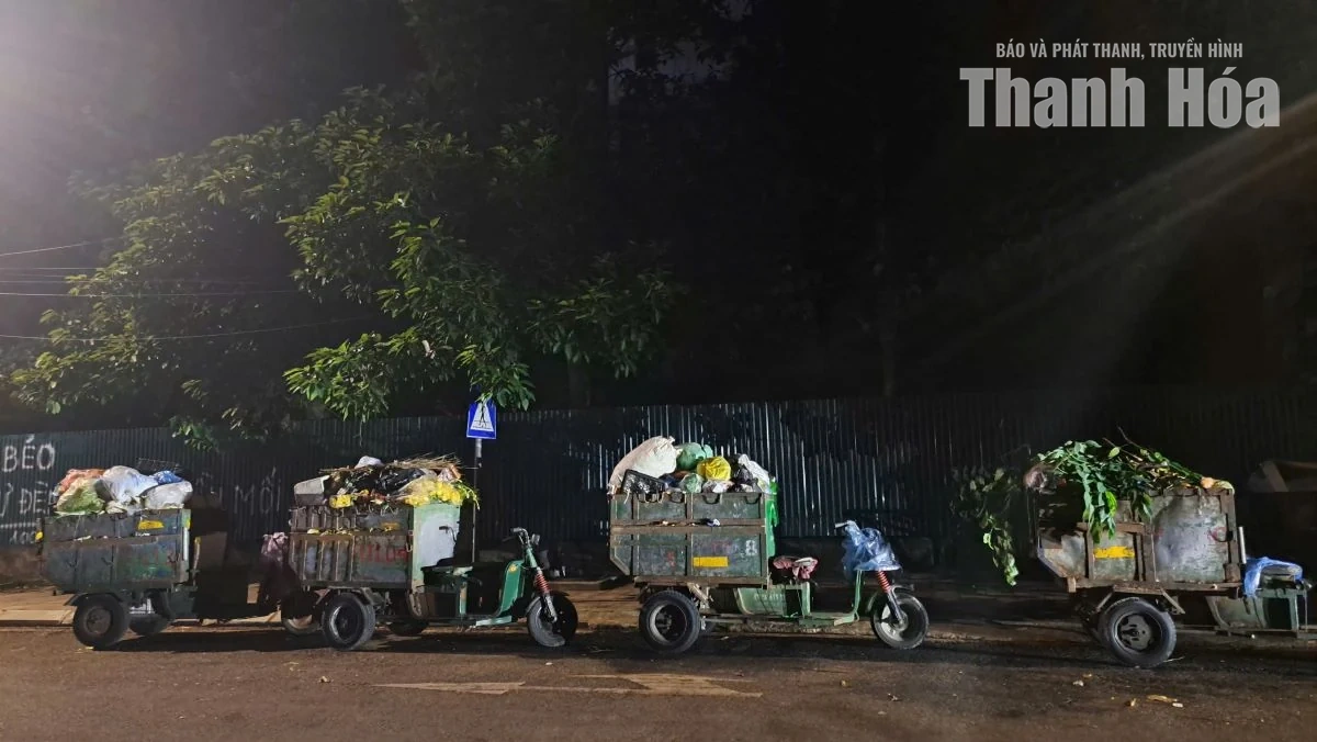 Kết quả ngày đầu thí điểm thu gom rác theo giờ