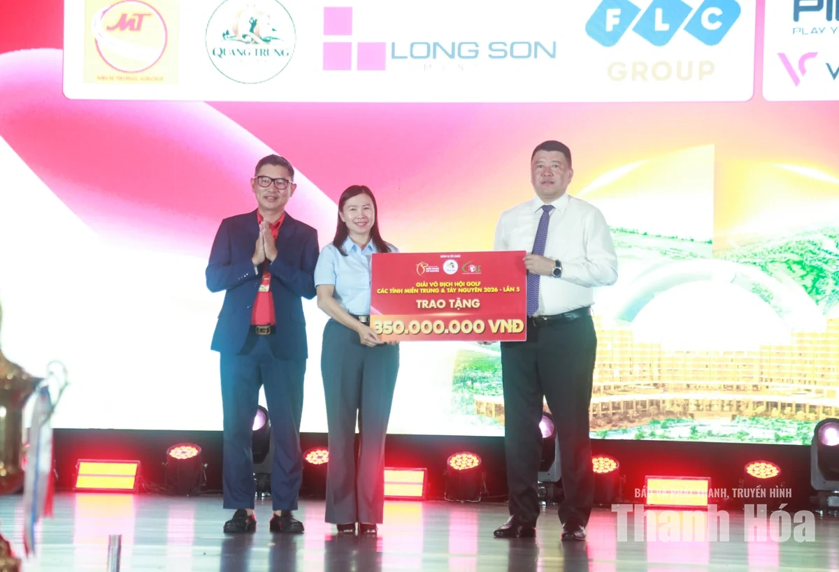 Hơn 200 golfer tranh tài tại Giải Vô địch Hội Golf các tỉnh miền Trung và Tây Nguyên
