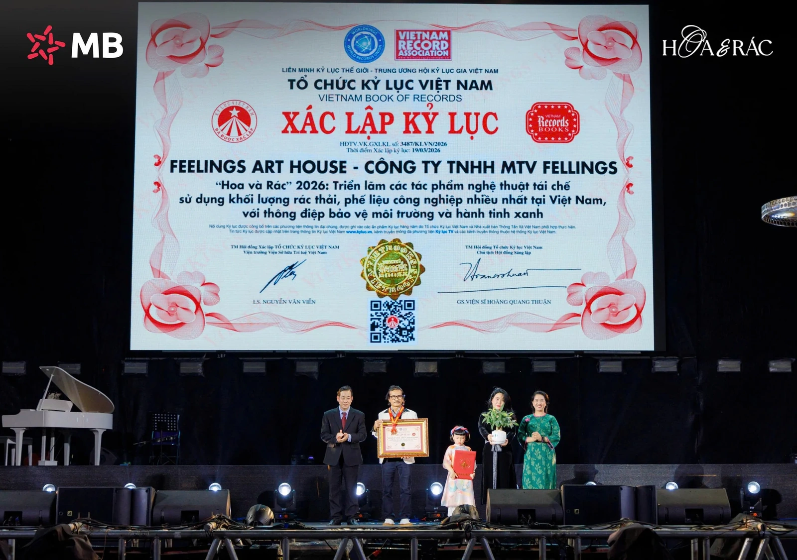 MB đồng hành cùng “Hoa và Rác” 2026, kết nối nghệ thuật tái chế với hành trình sống xanh