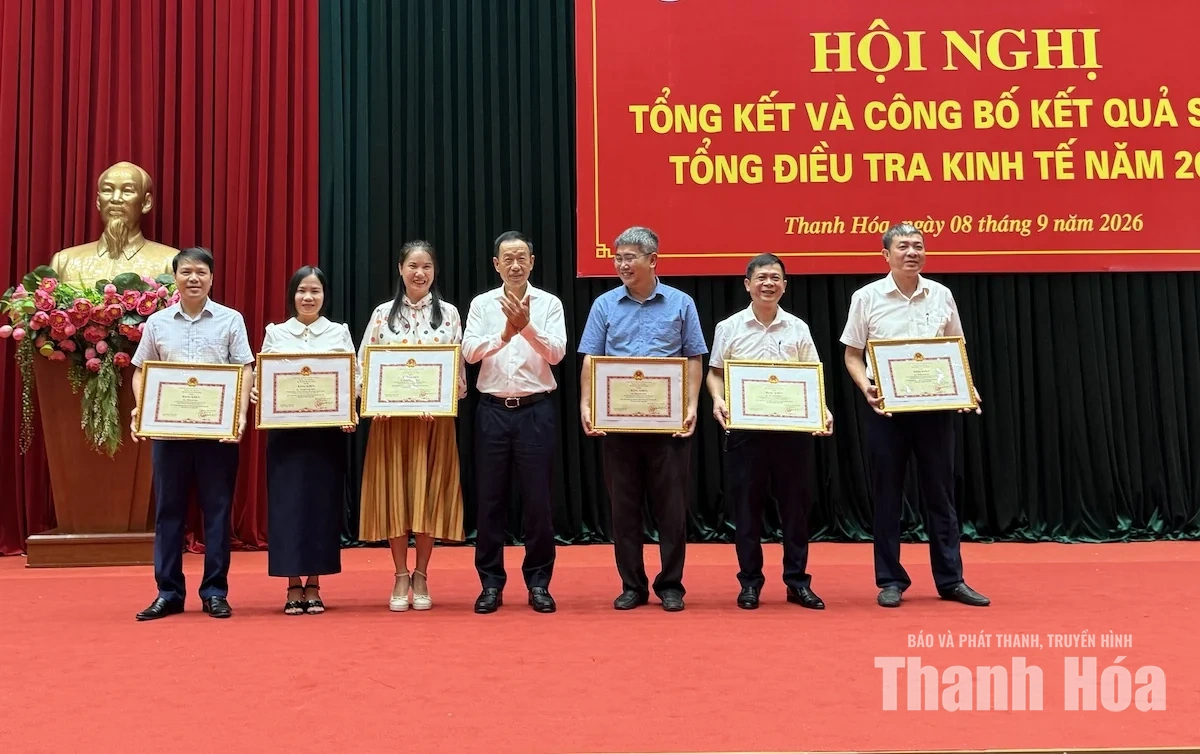 Công bố kết quả sơ bộ tổng điều tra kinh tế trên địa bàn tỉnh