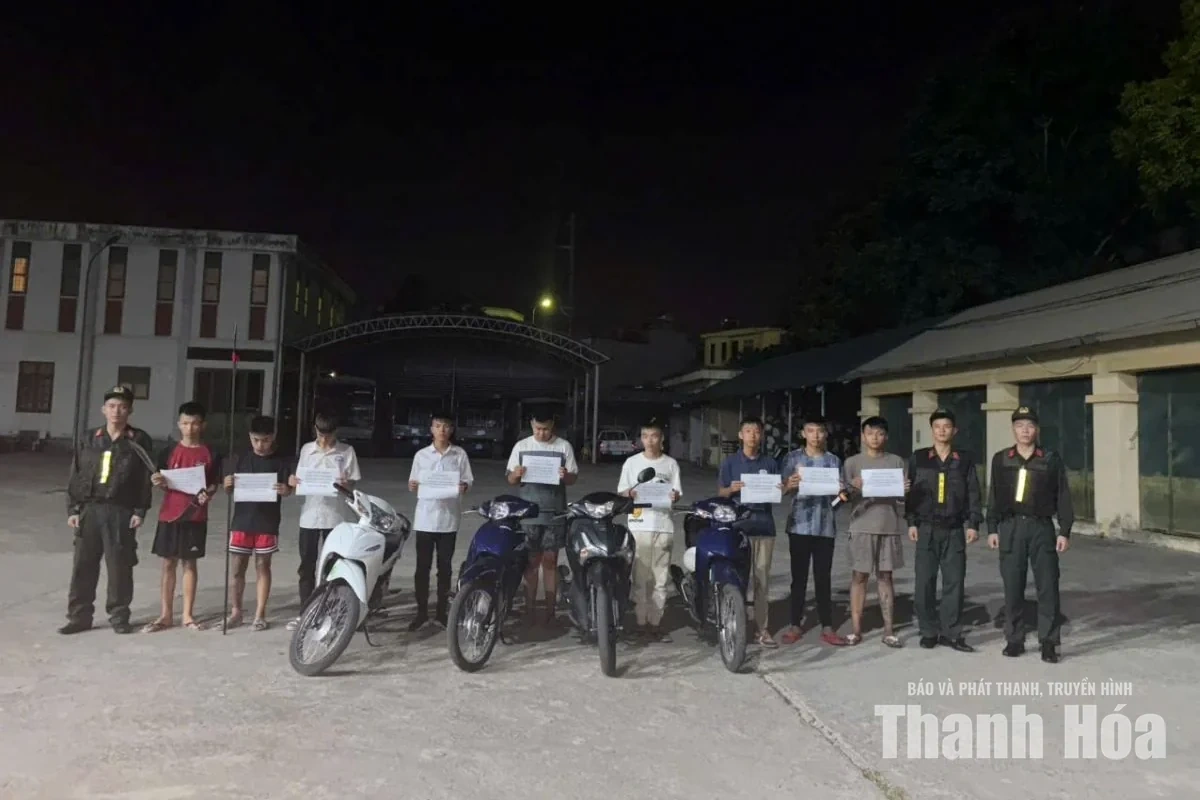 Nhiều thanh, thiếu niên mang hung khí, hẹn nhau giải quyết mâu thuẫn