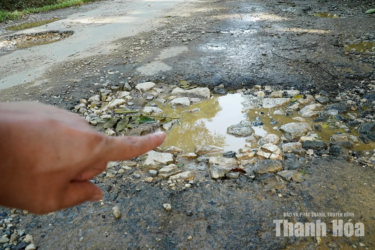 Tỉnh lộ 530B xuống cấp nghiêm trọng
