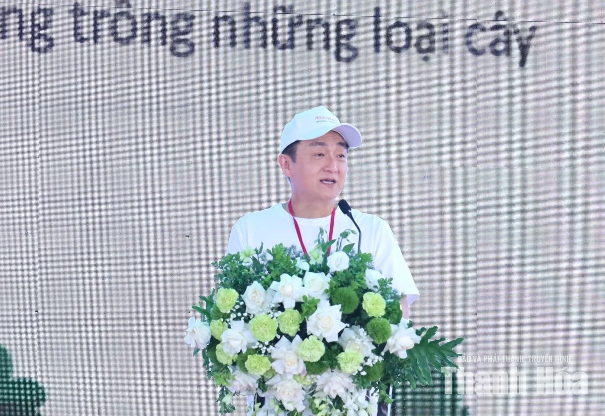Trồng gần 5.000 cây xanh tại Trung tâm thương mại AEON MALL Thanh Hóa