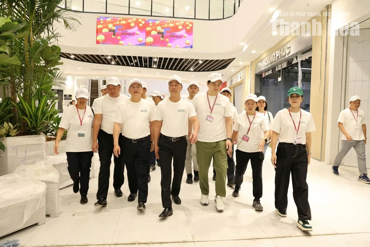 Trồng gần 5.000 cây xanh tại Trung tâm thương mại AEON MALL Thanh Hóa
