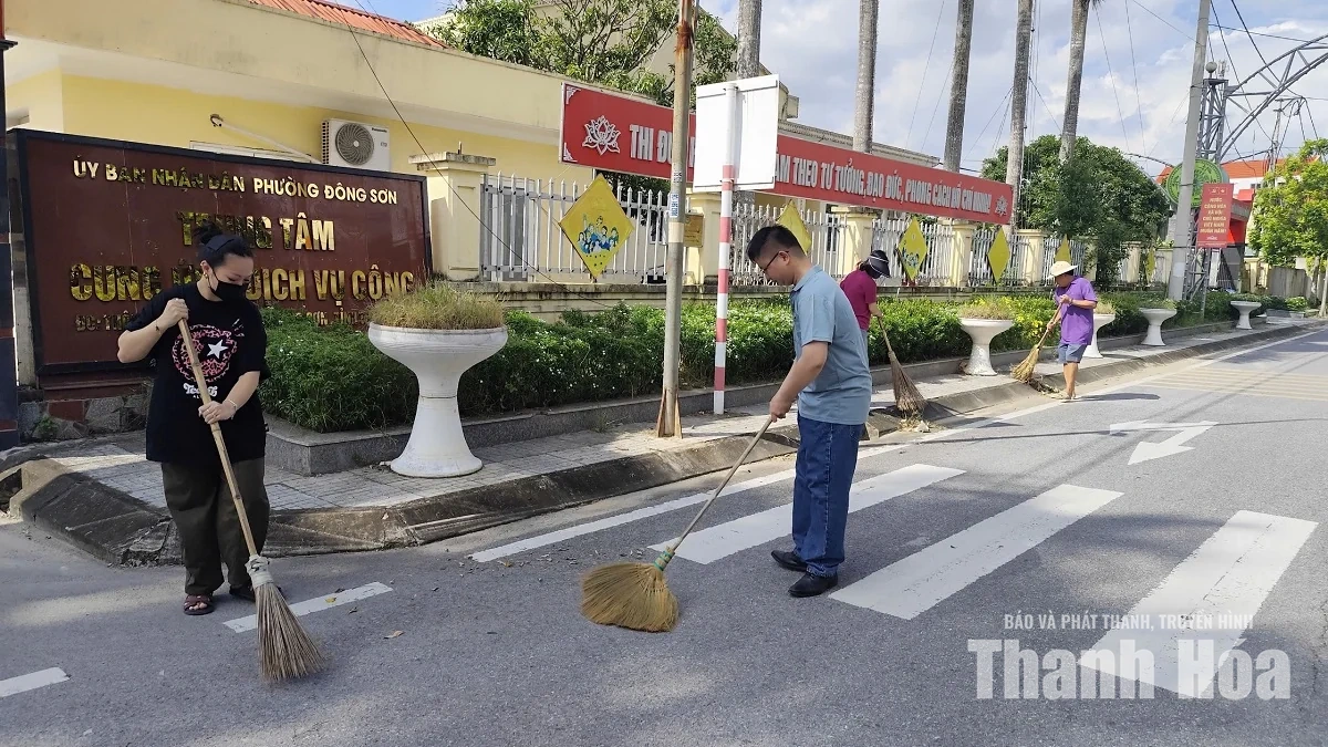 Phát động phong trào “Đông Sơn sáng - xanh - sạch - đẹp - văn minh”