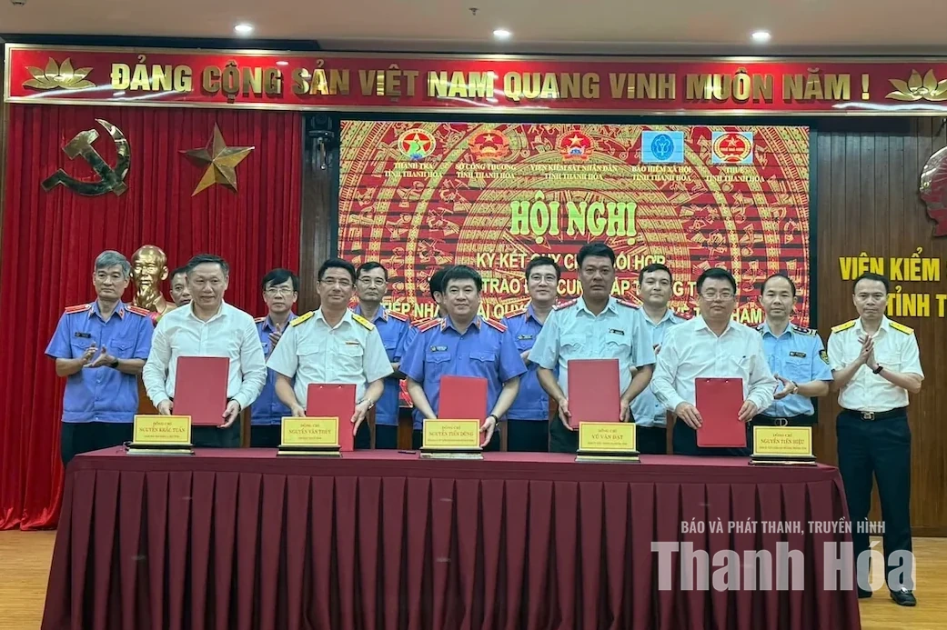 Ký kết quy chế phối hợp giữa Viện Kiểm sát nhân dân với các ngành, tổ chức chính trị - xã hội