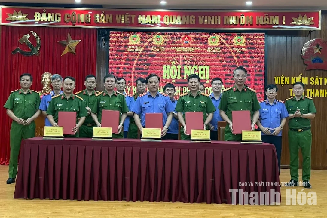 Ký kết quy chế phối hợp giữa Viện Kiểm sát nhân dân với các ngành, tổ chức chính trị - xã hội