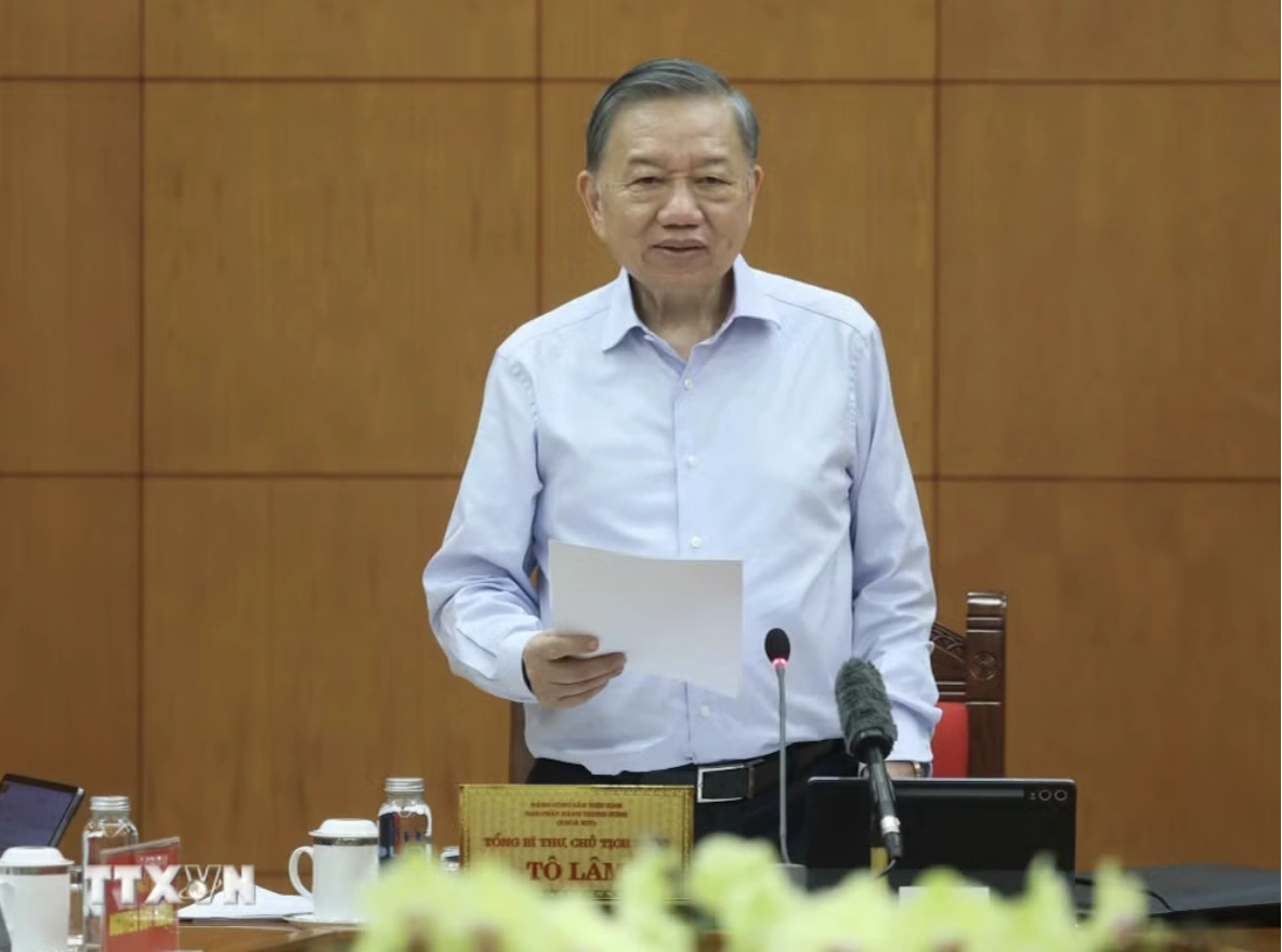 Thông báo kết luận của Tổng Bí thư, Chủ tịch nước Tô Lâm về xây dựng Nghị quyết mới về cán bộ, công tác cán bộ