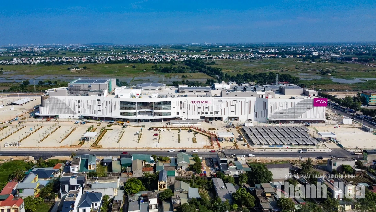 Cận cảnh AEON MALL Thanh Hóa trước ngày đón khách