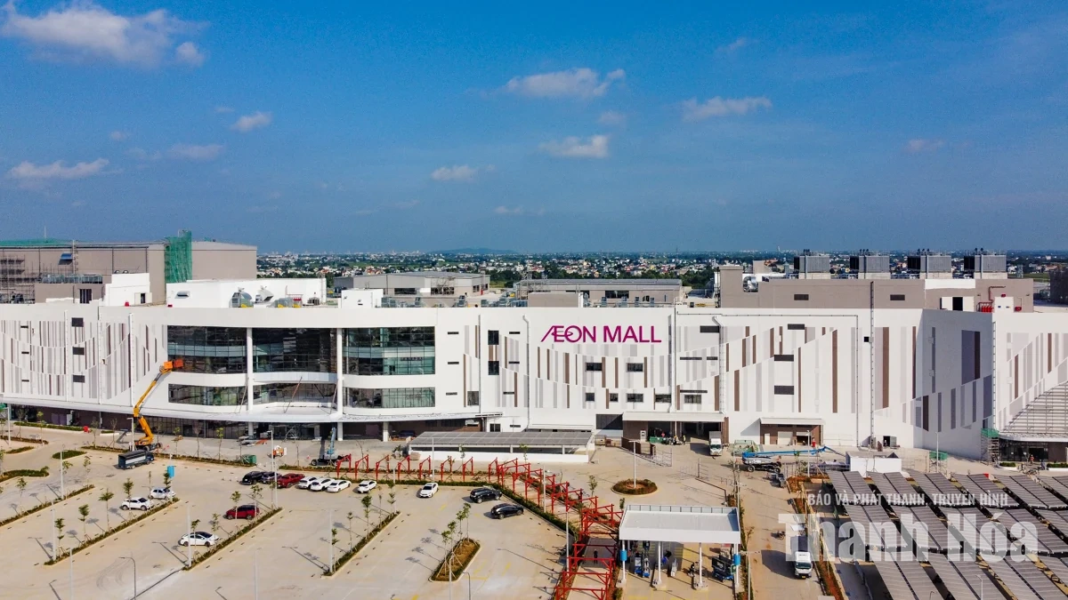 Cận cảnh AEON MALL Thanh Hóa trước ngày đón khách