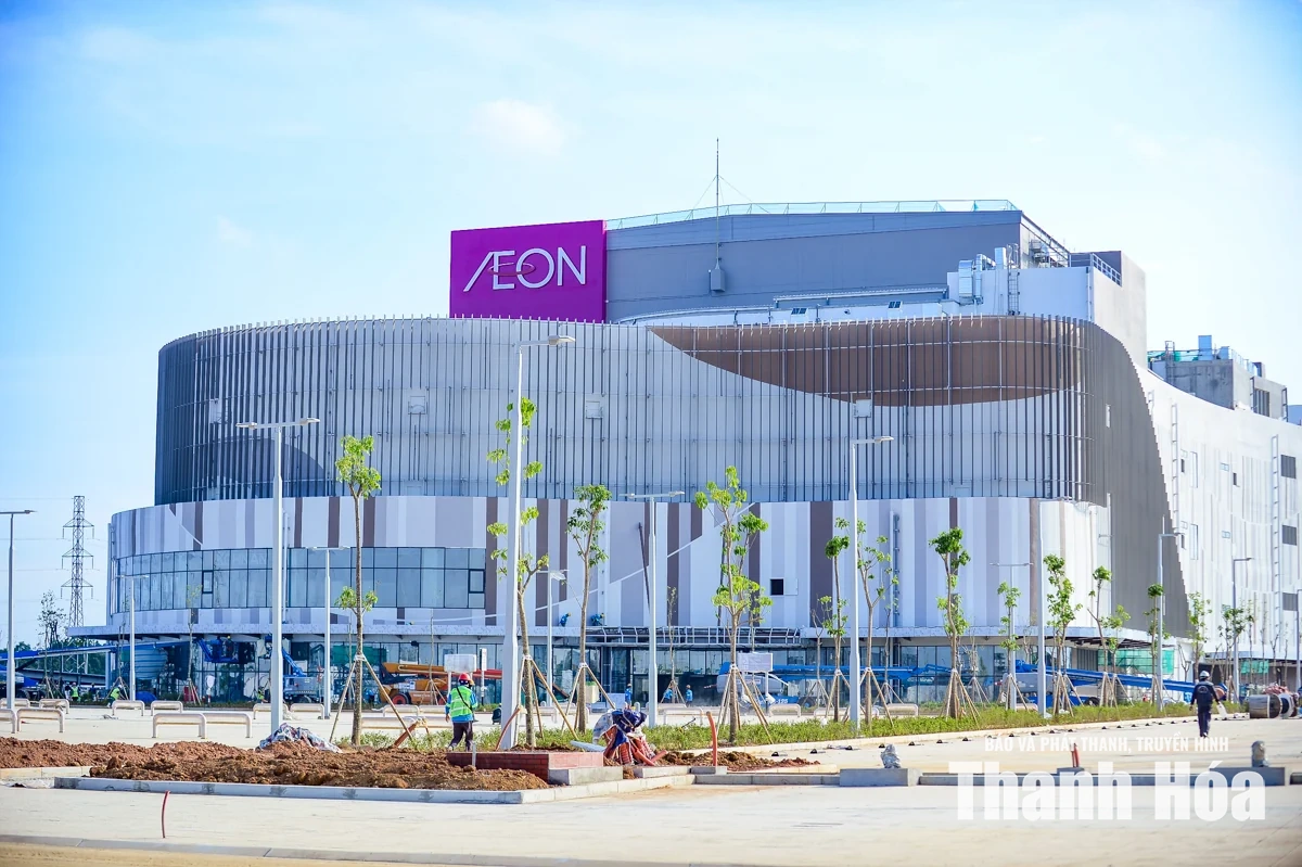 Cận cảnh AEON MALL Thanh Hóa trước ngày đón khách