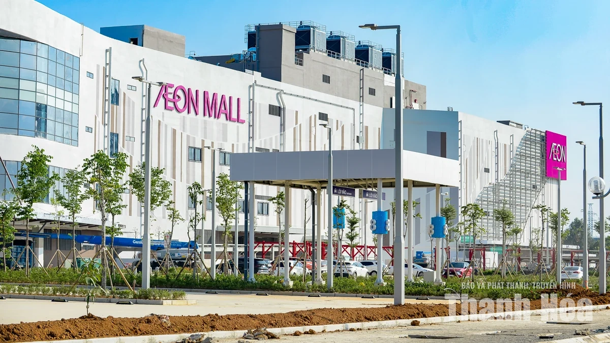 Cận cảnh AEON MALL Thanh Hóa trước ngày đón khách