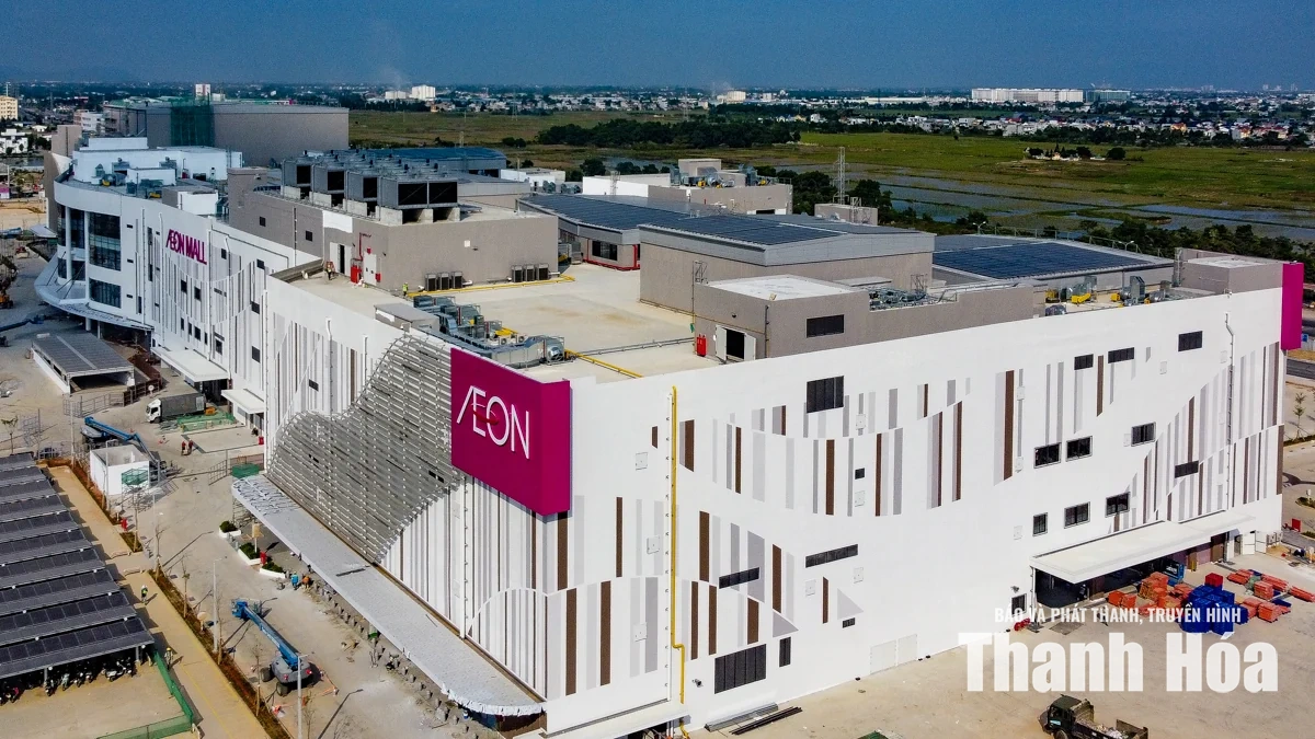 Cận cảnh AEON MALL Thanh Hóa trước ngày đón khách