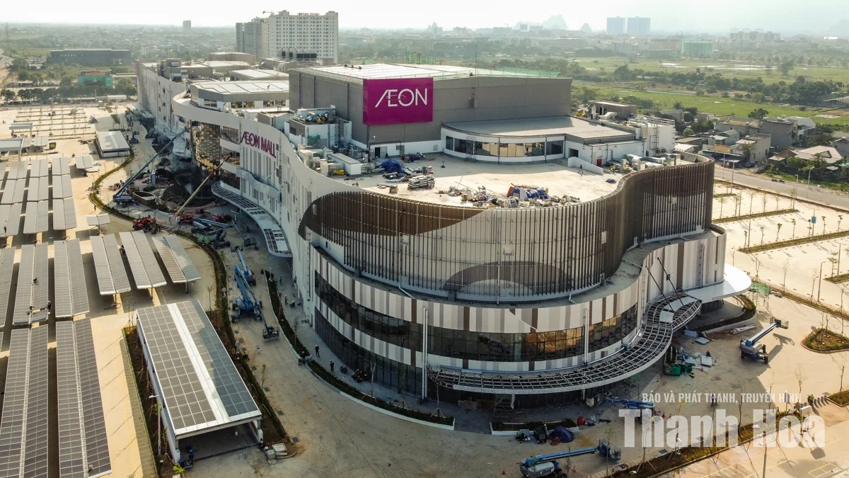 Cận cảnh AEON MALL Thanh Hóa trước ngày đón khách