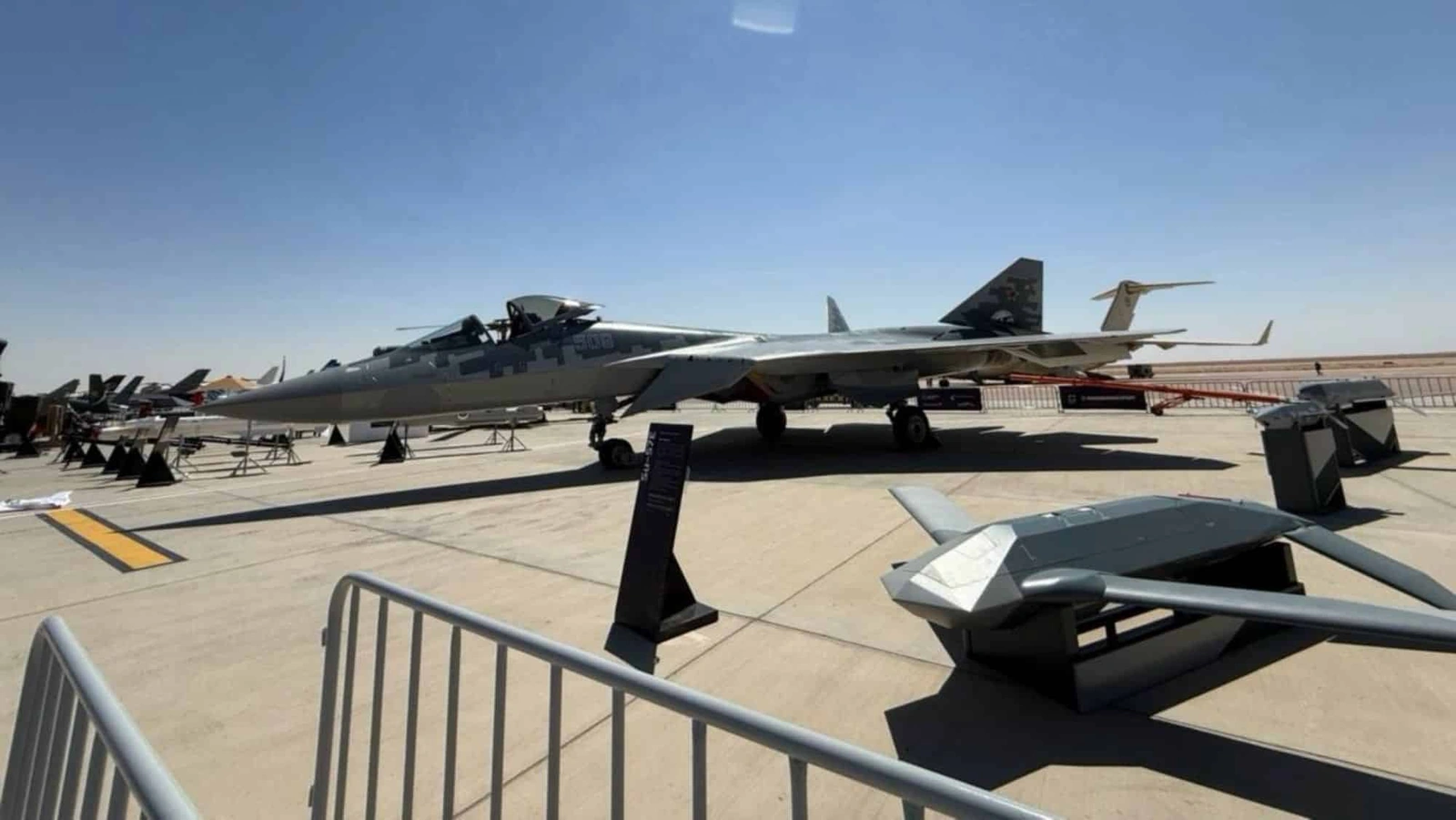 Nga ra mắt dòng UAV phối hợp với tiêm kích Su-57