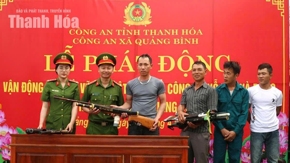 Kiên quyết loại bỏ hiểm họa từ vũ khí, vật liệu nổ