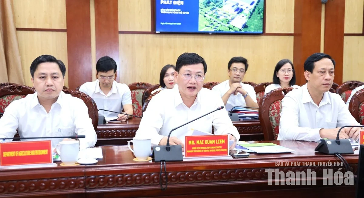 Dự án Khu xử lý chất thải tập trung cấp vùng tại xã Sao Vàng dự kiến khởi công tháng 1/2027