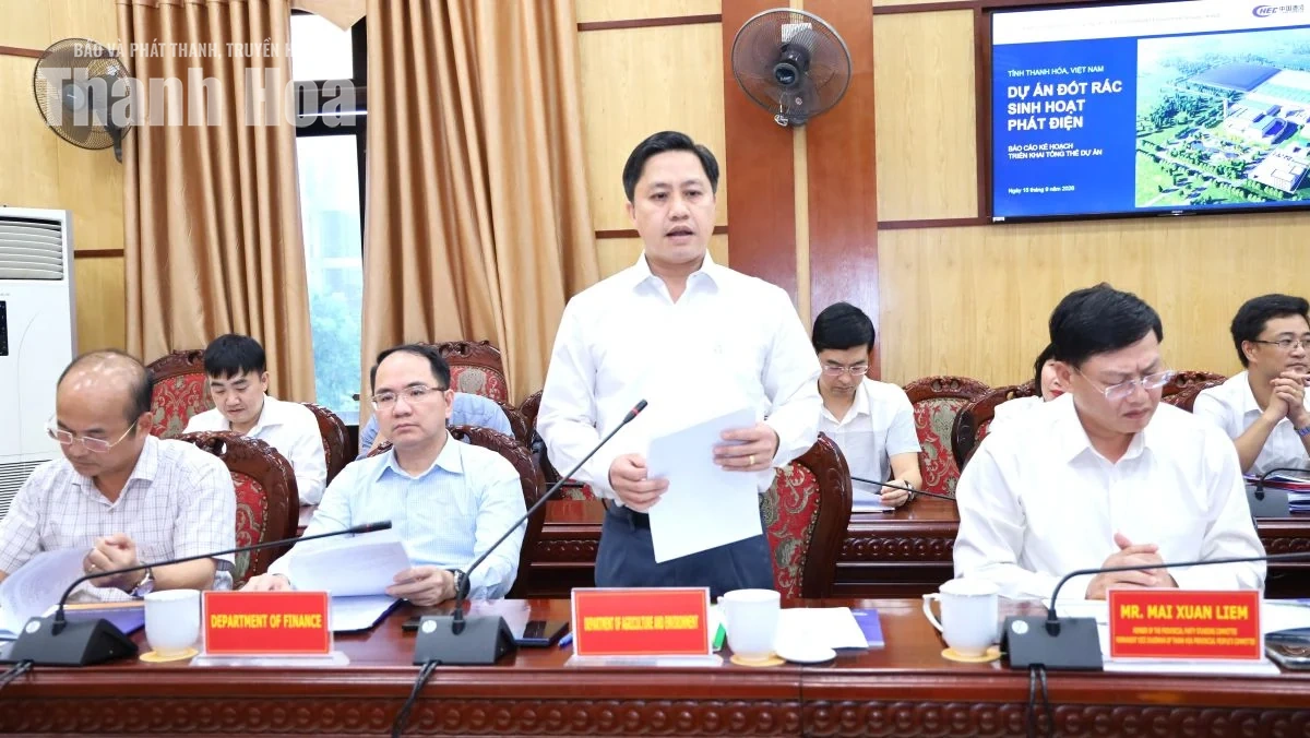 Dự án Khu xử lý chất thải tập trung cấp vùng tại xã Sao Vàng dự kiến khởi công tháng 1/2027
