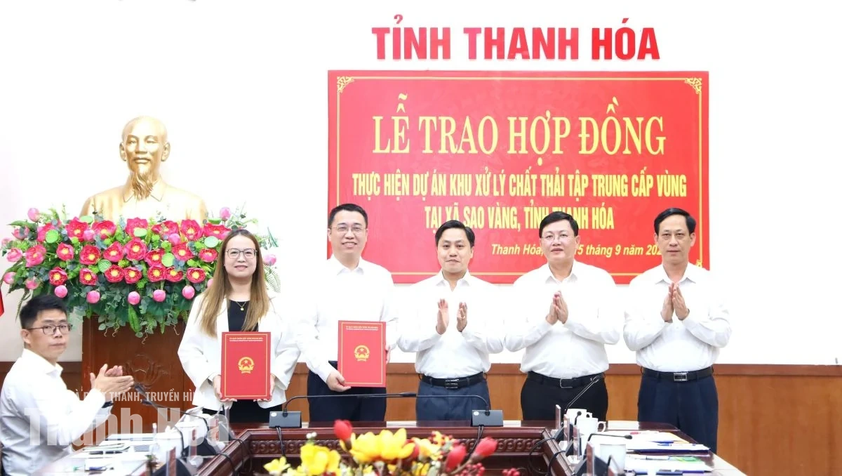 Dự án Khu xử lý chất thải tập trung cấp vùng tại xã Sao Vàng dự kiến khởi công tháng 1/2027