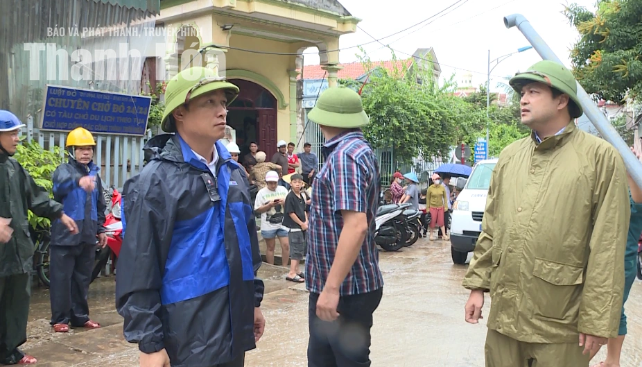 Phường Nghi Sơn: 1 nhà dân và một công trình phụ bị sập, 13 nhà đứng trước nguy cơ sập