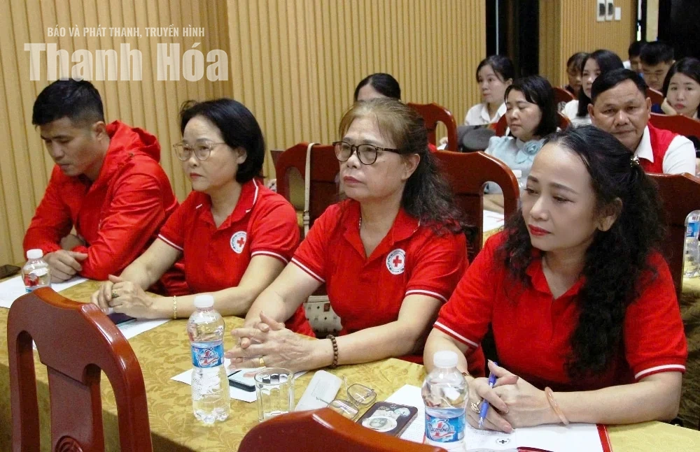Quán triệt, triển khai Nghị quyết Đại hội đại biểu toàn quốc Hội Chữ thập đỏ Việt Nam lần thứ XII