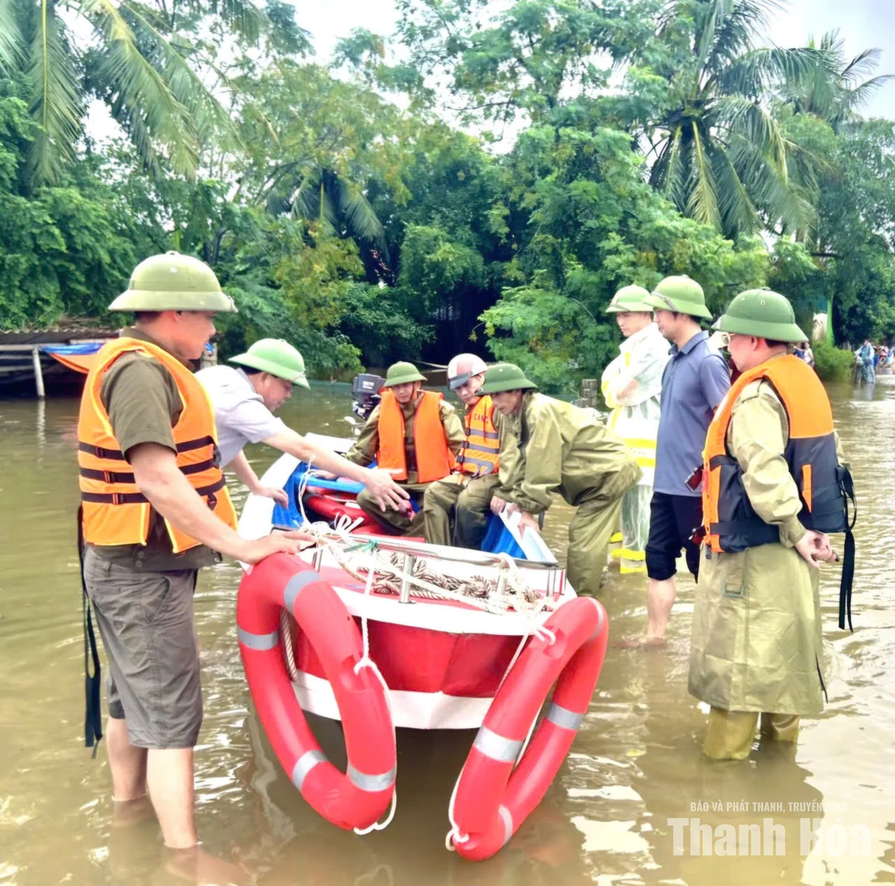 Chủ động ứng phó với mưa lũ tại các địa phương khu vực Nông Cống cũ