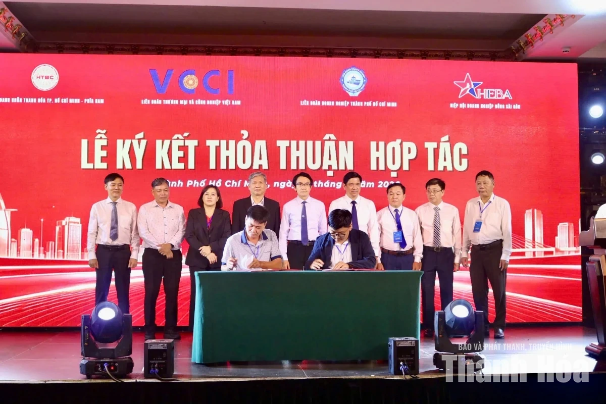 Doanh nghiệp tỉnh Thanh Hóa và TP Hồ Chí Minh thúc đẩy liên kết đầu tư, kinh doanh
