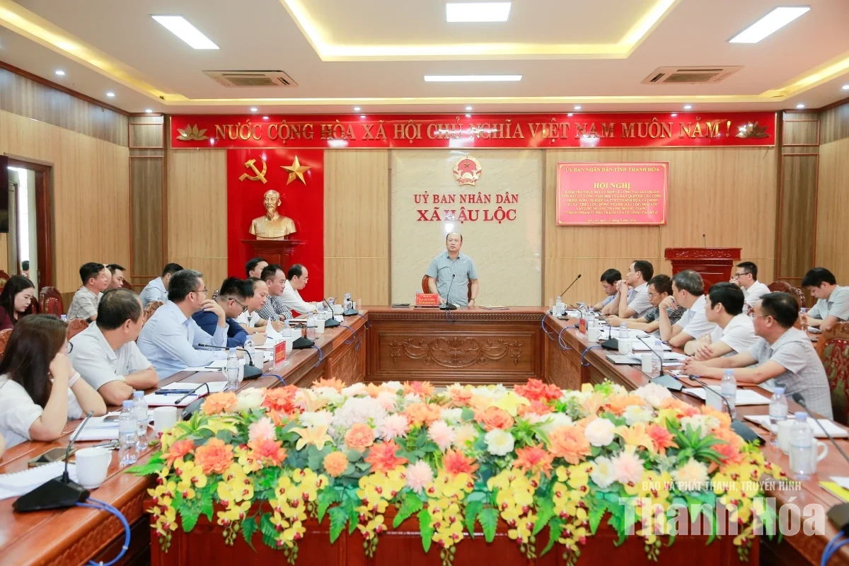 Kiểm tra tiến độ giải ngân vốn đầu tư công tại các dự án giao thông, thủy lợi