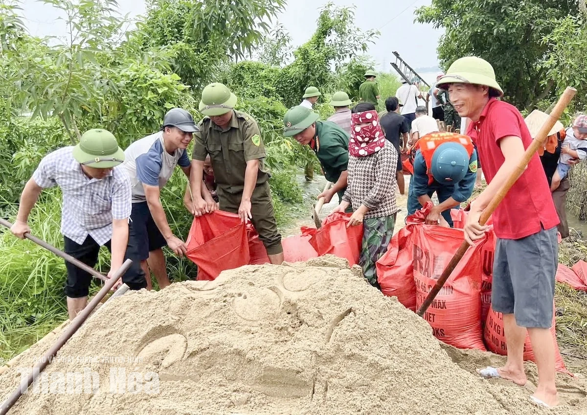Bám trụ vùng lũ, chung tay đưa cuộc sống trở lại bình thường