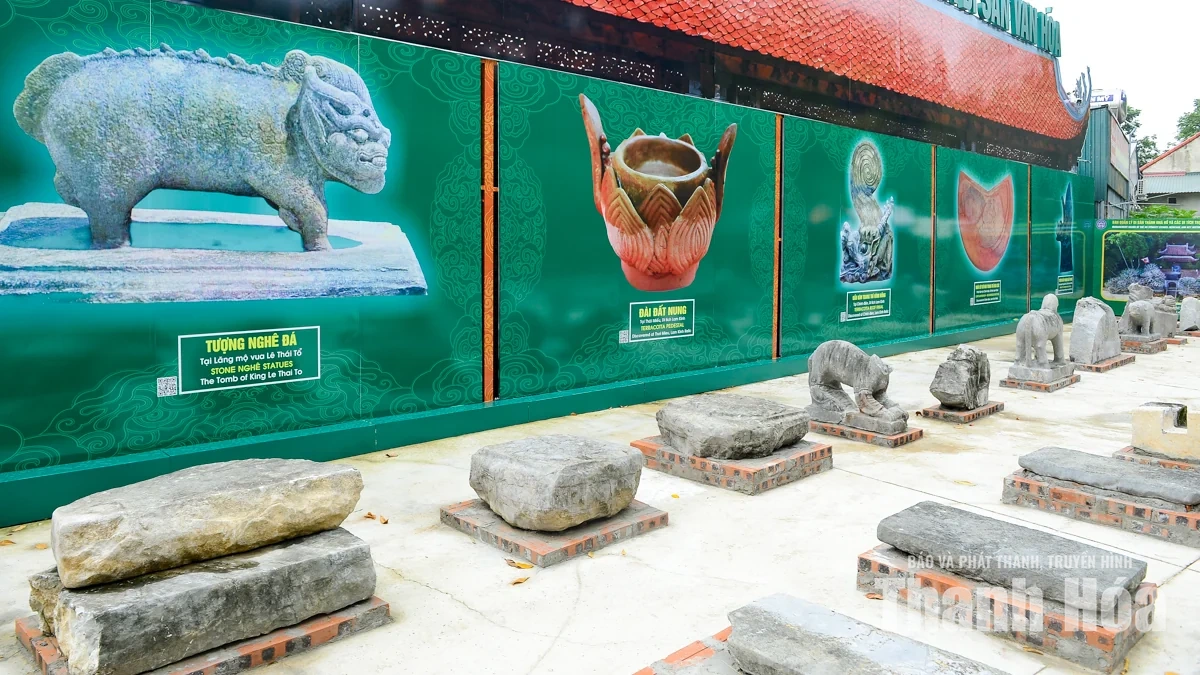 Những “trang sử bằng đá” dưới lòng đất Lam Kinh