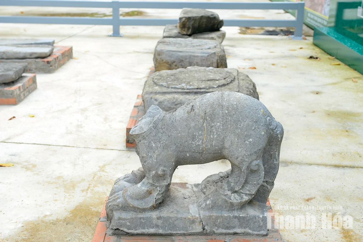 Những “trang sử bằng đá” dưới lòng đất Lam Kinh